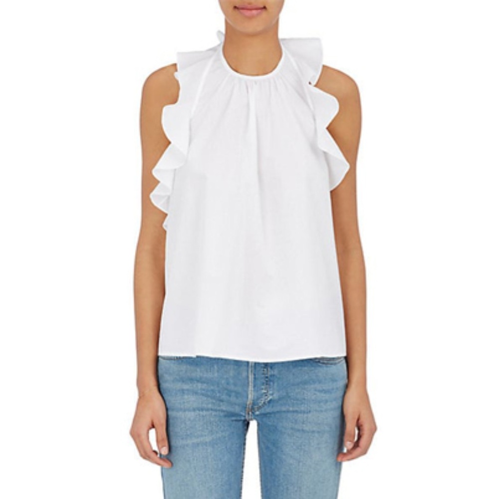 Ulla Johnson Mariana Blouse White Size 6